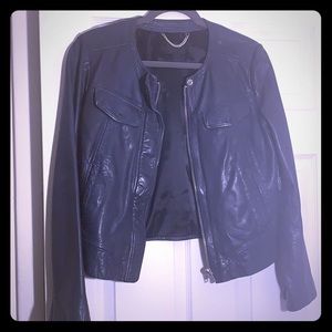 J.Crew leather jacket